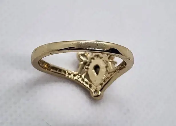 Fragrant Jewels Nutcracker Collection Aurora Borealis & Clear Rhinestone Ring