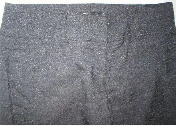 New York & Company 7th Avenue Suit Pants Office Work 6 Womens Tall Black White thumbnail 2