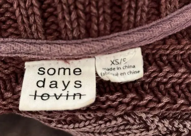 Somedays Lovin Some Days Lovin - Knit Oversized Cardigan - XS/S