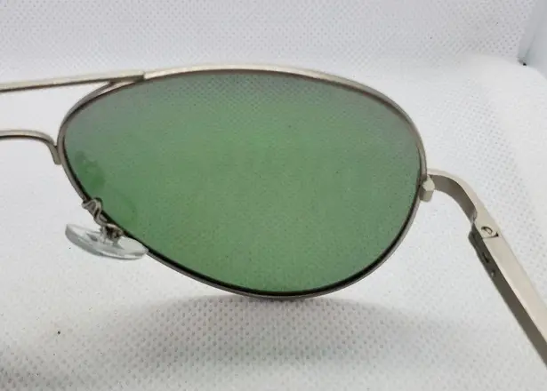 Miaier Silver Aviator Sunglasses