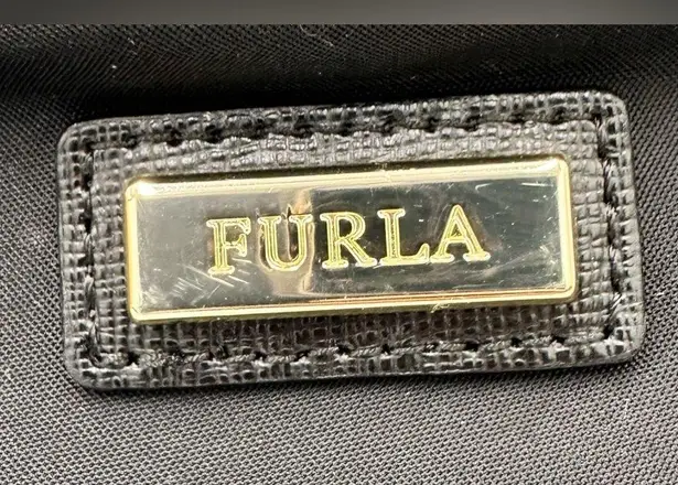 Furla Tessuto Nylon Cosmetic Bag Black