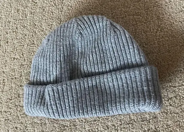 The North Face  Gray Beanie Hat Bin 166