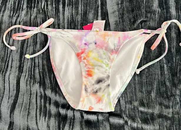 Xhilaration Tie-Dye Bikini Bottom with Side Ties Size XS by  - Image 1