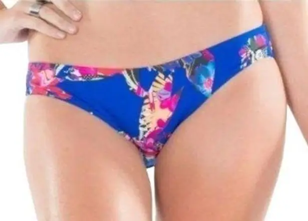 Volcom  Colorful High Seas Adventure Bikini Bottom Womens Size Small - Image 1