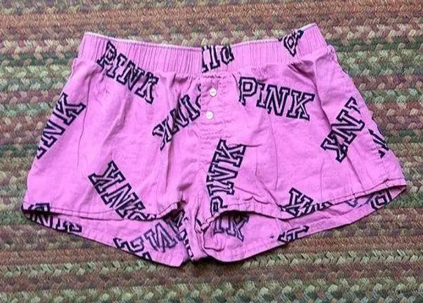 PINK - Victoria's Secret VS PINK LOGO BOXER SHORTS