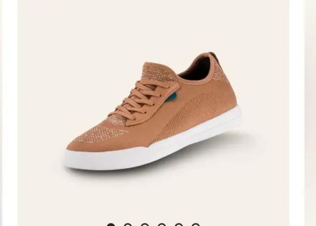 🔹NEW Vessi Weekend sneakers oak brown sz 6 Tan