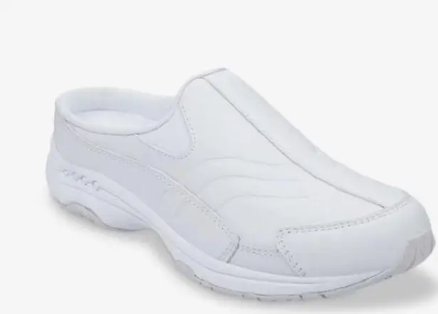 Easy Spirit Tourguide Clog/Sneaker, White, Size 7.5 Wide Width, NWT