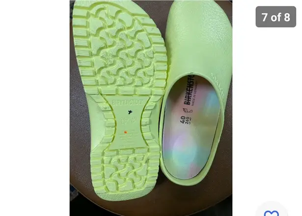  Birkenstock Super Birki Vegan Polyurethane Clogs Size L9 M10. Birkenstock Super Birki Vegan Polyurethane Clogs Size L9 M - Image 6