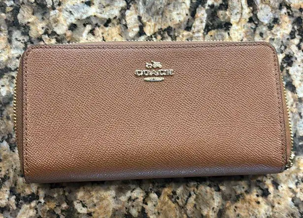 Coach Accordion Zip Wallet