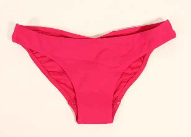 Seafolly NWOT Persian Pink “V” Band Retro Pant Bikini Bottom Size 6