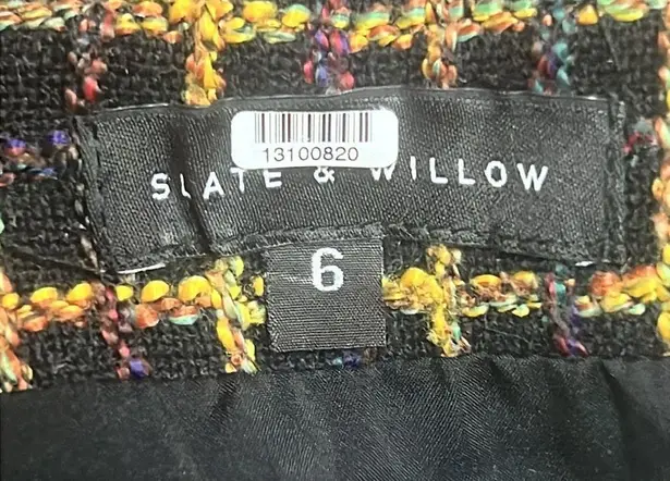 Slate + Willow “Ann” Tweed Skirt