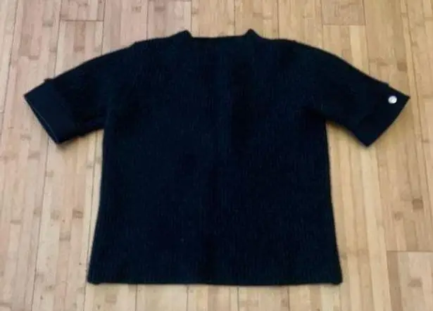 Marni Black Crewneck Sweater Classic Design Size 10