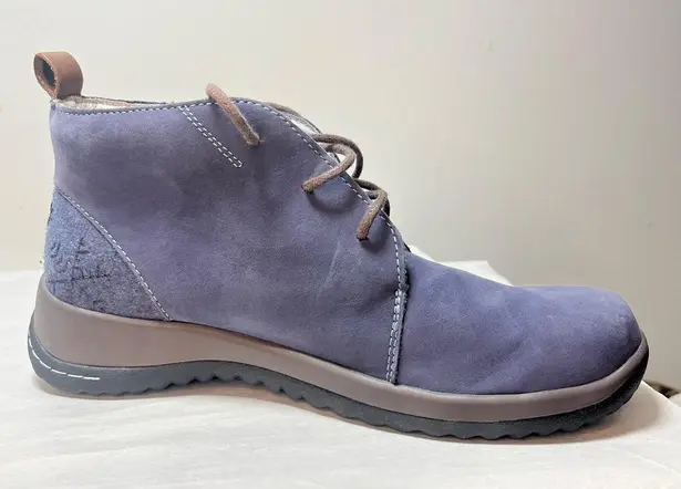 Jambu Rossella Chukka Boot Leather Water Resistant Blue Hiking Shoe Travel sz 8
