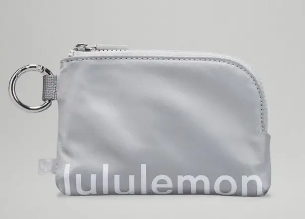Lululemon 🩶 Silver Drop Clippable Card Pouch🩶 - Image 1