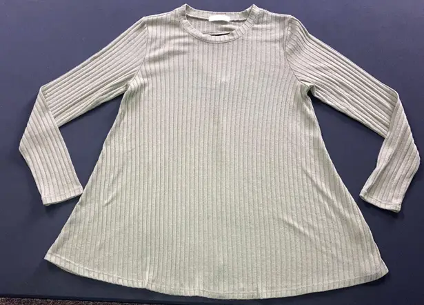 Awake Ribbed Blouse With Back Cutout Small