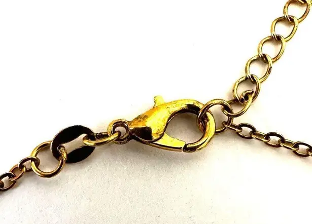 Colorful heart pendant necklace