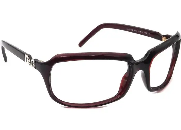 Dolce & Gabbana Dolce Gabbana Sunglasses 2192 K74 Burgundy Wrap Made In Italy 62 mm