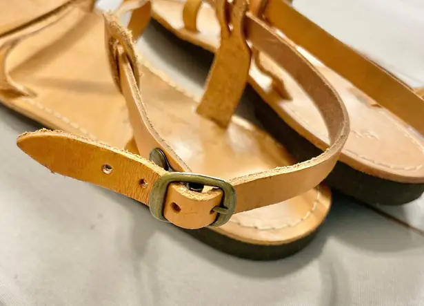 Women’s Handmade Leather Sandals From Greece