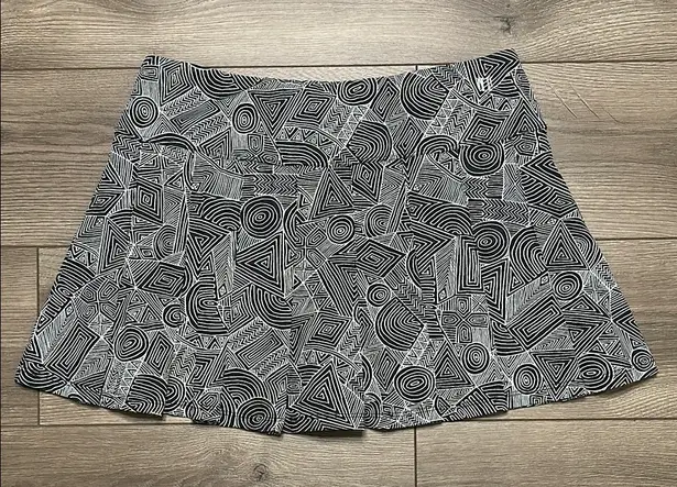 Eleven By Venus Williams Pleated Tennis Skirt Black White Size Large