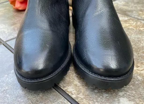 Marc Joseph NEW Black Leather Ave of Americas Chukka Ankle Bootie Size 9.5 Women