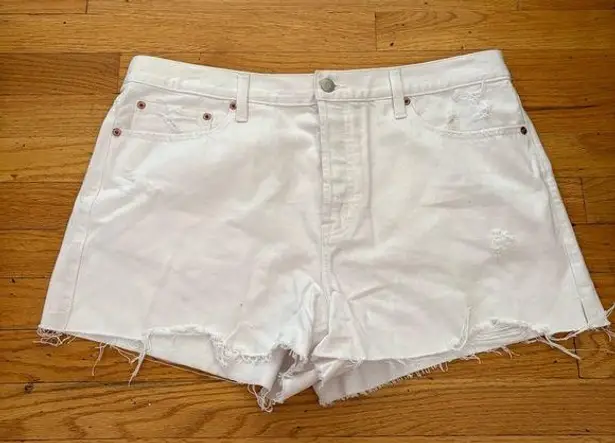 Pistola White Denim Shorts Size 33