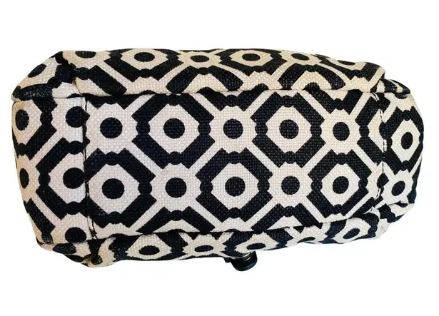 Spartina Black & White Geometric Shoulder Purse