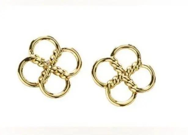 Gold Clover Earrings New on Park Lane Card Stock (NOCS)