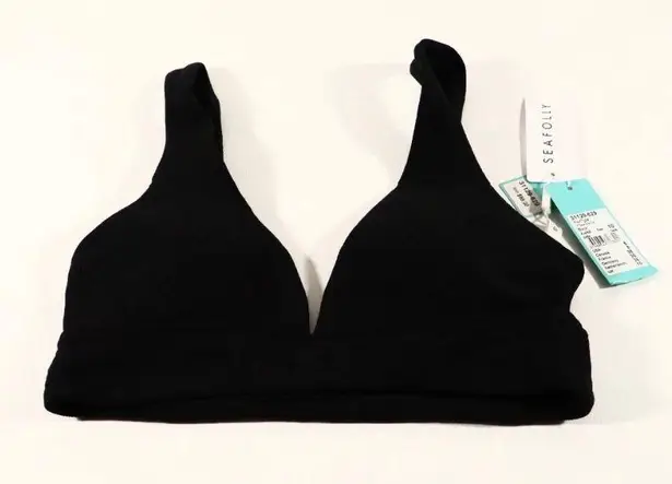 Seafolly NWT X Revolve Your Type V Neck Bikini Top
