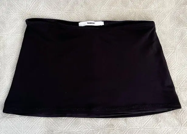 Tankair Collect $$ ‘Not So’ Mini Skirt Black Small EUC