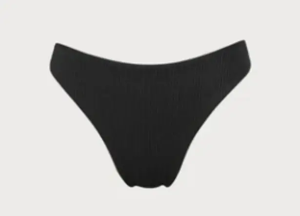 BERLOOK Black Low Waisted Bikini Bottom ONLY 35