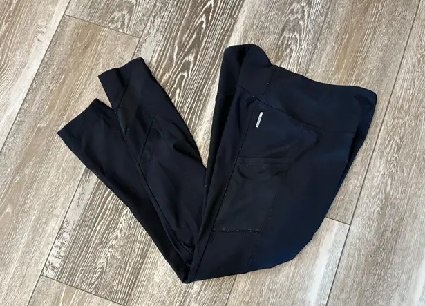 Mondetta Sz M Black Athletic Leggings Too Cute!