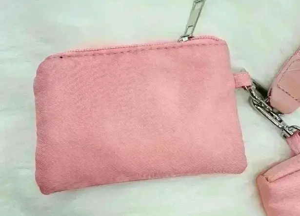 Pink Dream Bundle Dual Power pouch Wristlet w/ Pink Floral Band for Apple Watch