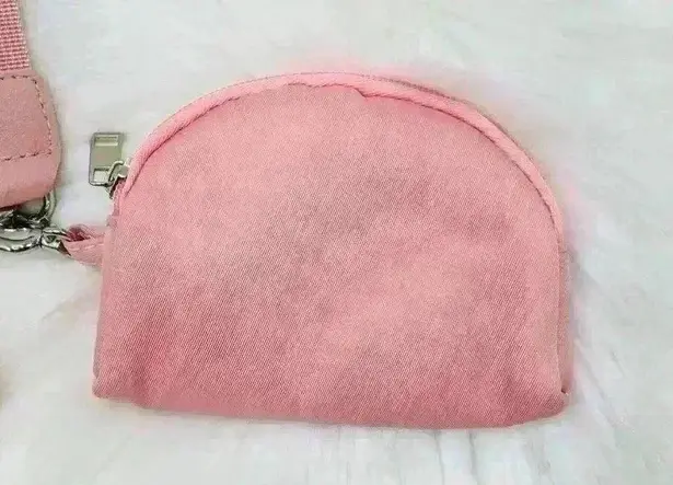 Pink Dream Bundle Dual Power pouch Wristlet w/ Pink Floral Band for Apple Watch