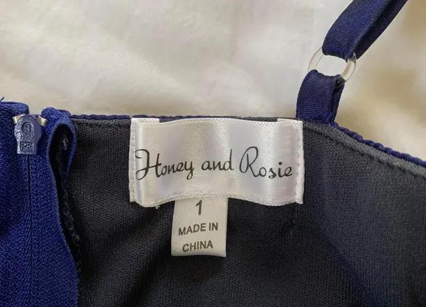 Honey and Rosie Royal Blue Homecoming Dress