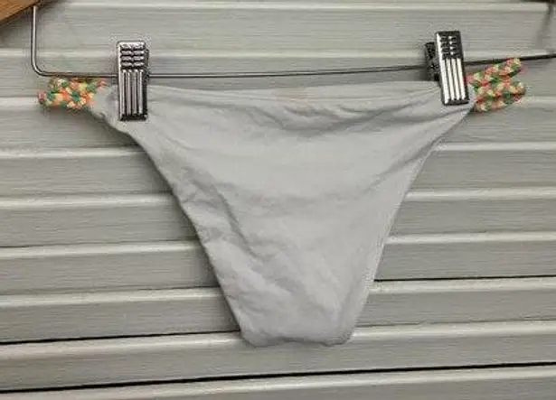 SM white neon tribal braid swimsuit bottom