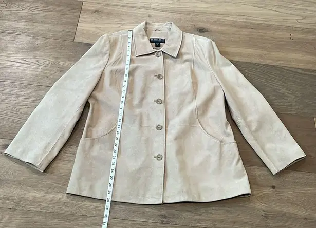 Bernardo Vintage Women's Camel/TanGenuine Leather/Suede Jacket XL