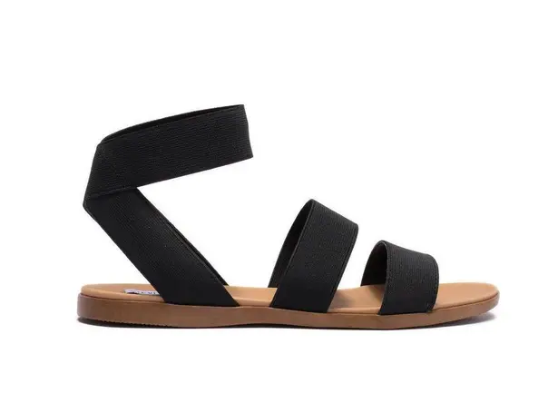 Steve Madden Haiti Black Strap Sandal