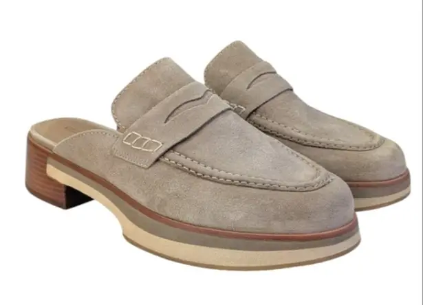 Bernardo Suri Penny Loafer Mules EUC $248 Size 9.5M S3559