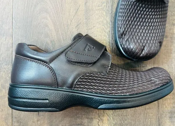 Propet Olivia Stretchable Slip On | NIB | Bronco Brown | 8.5 X Wide Size undefined