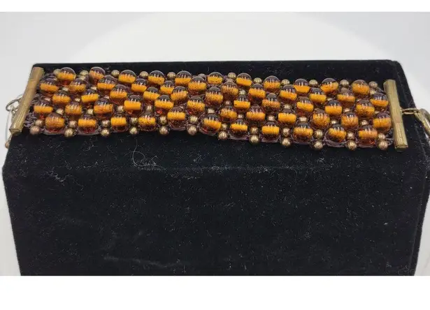 Tiger Eye Bracelet Round Beads Brown Orange DIY Jewelry Accessories Hancrafted