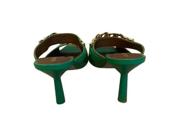 ALOHAS Daisy Mule in Green Size 10