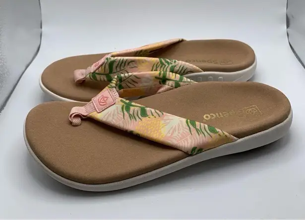 New Spenco Victoria Women's Memory Foam Supportive Sandal floral size 10D