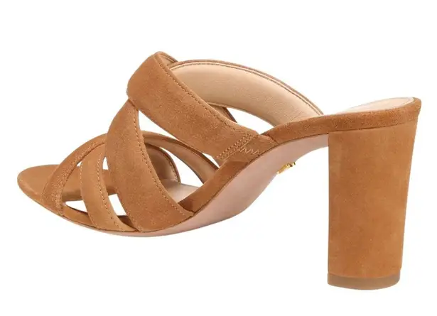 Veronica Beard
Ginny Suede Caged Mule Sandals
