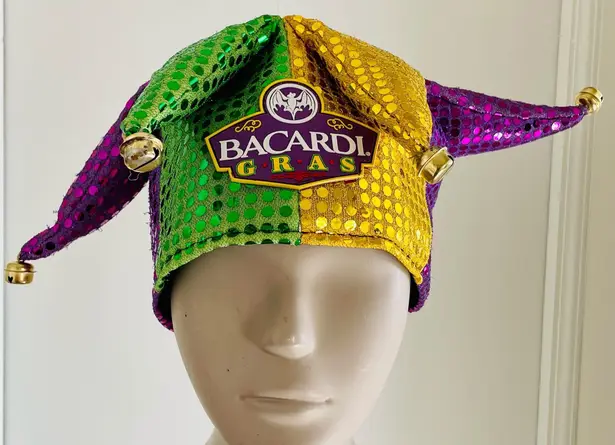 Bacardi Rare Gras Jester Hat