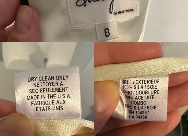 Milly of New York Womens Strapless Silk Printed Cocktail Dress Size 8 π