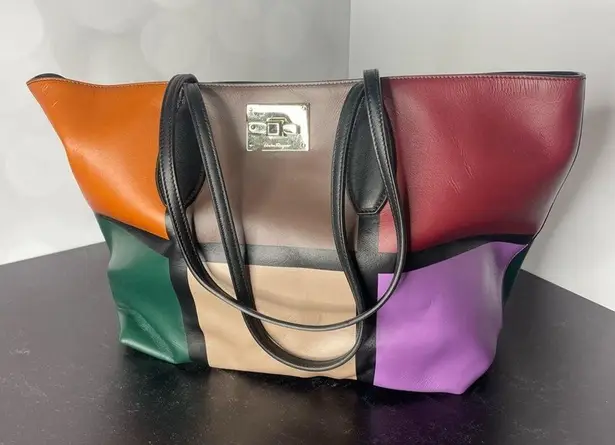 Salvatore Ferragamo The Studio Color-Block Tote - 100% Exclusive Bloomingdale’s