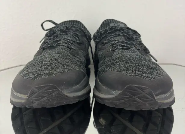 Merrell Mens Black Grey Knit Mag-9 Vibram Sole Trail Outdoor Running Sneakers