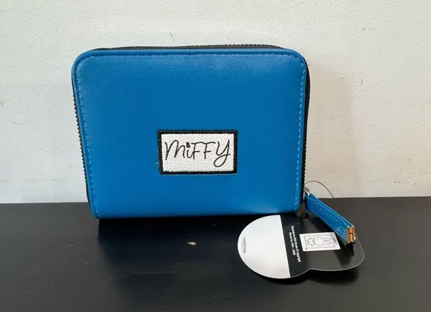 Her Universe Miffy Crown Blue Zip Mini Wallet