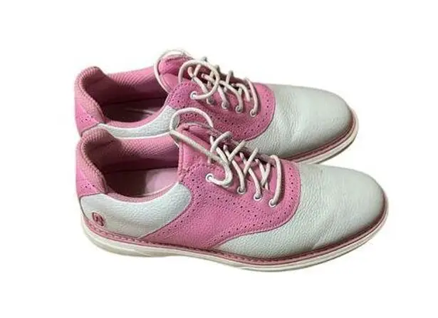 Stroll Women's Golf Shoes Pink White Two