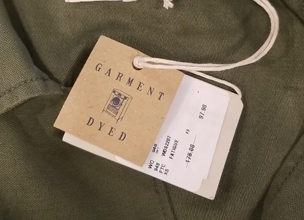 Faherty ππ Savannah Cotton Overshirt Jacket~ Fatigue Green XS NWT